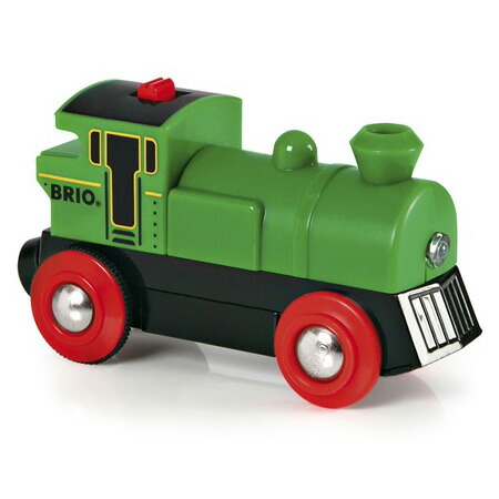 brio green locomotive