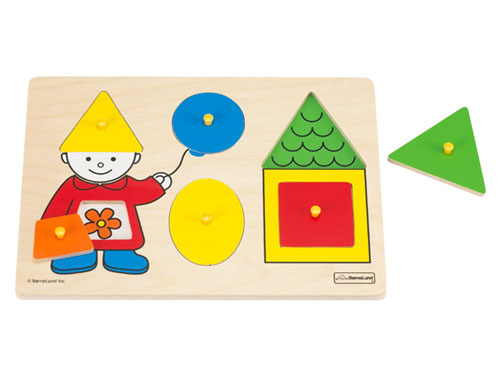 木製ピックアップパズル,形合わせ,ペグ,BorneLund,ボーネルンド