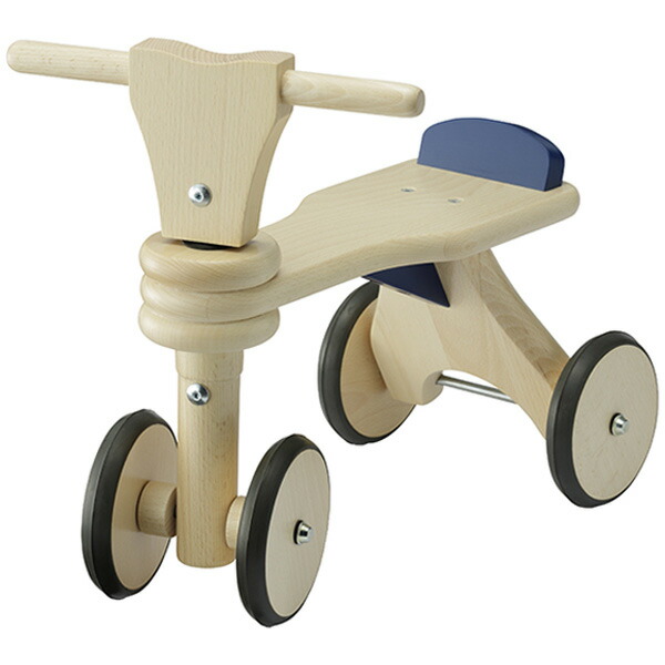 Eurobus Rakuten Global Market Bornelund The First Bornelund The First Wooden Bike Four Wheel Push Has Renewed Feet Right For Ride On Toys Play From 1 Year Old