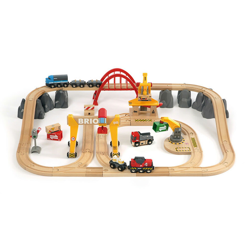 楽天市場】BRIO ブリオ レールウェイセット ワールドデラックス