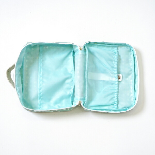 Hoppetta ホッペッタ インナーポーチ オムツ入れごろまで シャンピニオン Ficelle フィセル 消臭加工 サコッシュ ブルーサーフ