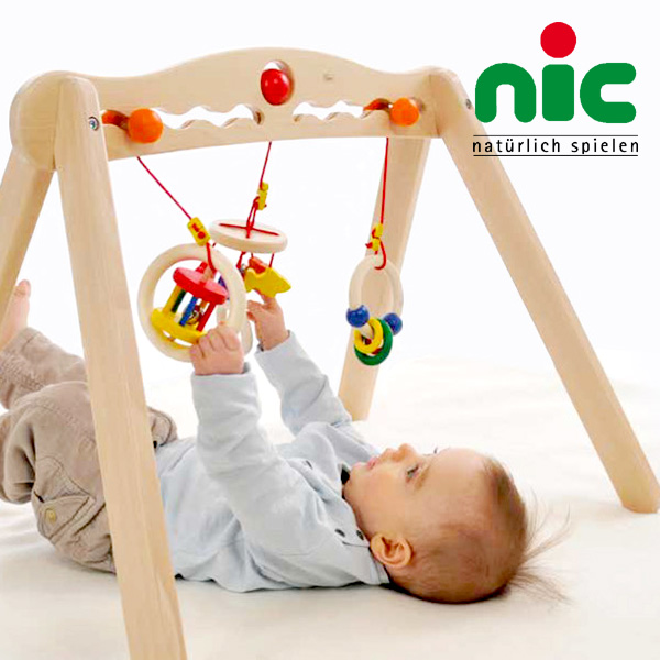 楽天市場】nic ニック社 ニックリクス nic-lix〜ドイツ・nic（ニック社）のにぎにぎ握ってもひねっても元の形に戻る赤ちゃんの手遊びの木の おもちゃ「ニックリクス」です。 : 木のおもちゃ ユーロバス