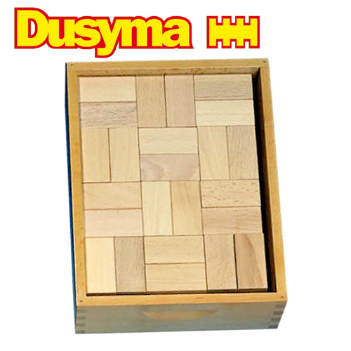 【楽天市場】Dusyma デュシマ社 ウール・レンガ積木 ベーシック 白木 96ピース～ドイツのおもちゃメーカーDusyma（デュシマ社）の