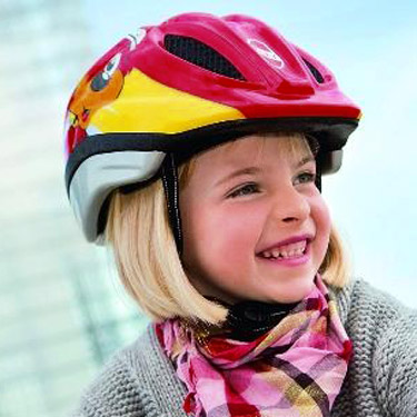 PUKY プッキー社 ヘルメット 女の子 男の子どちらにもオススメ レッド〜ドイツの乗用玩具メーカーPUKYのお子さまの安全を守るヘルメットです