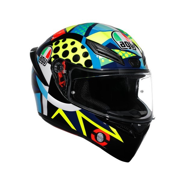 【公式】K1 S JIST Asian Fit - ROSSI WINTER TEST 2020　バイク用 フルフェイスヘルメット 安心の保証付き AGV（エージーブイ）