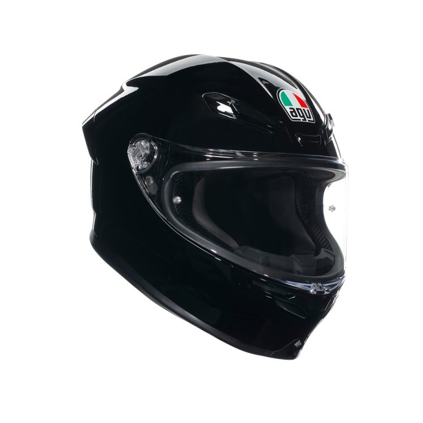 【公式】K6 S JIST Asian Fit - BLACK バイク用 フルフェイスヘルメット 安心の保証付き AGV(エージーブイ)