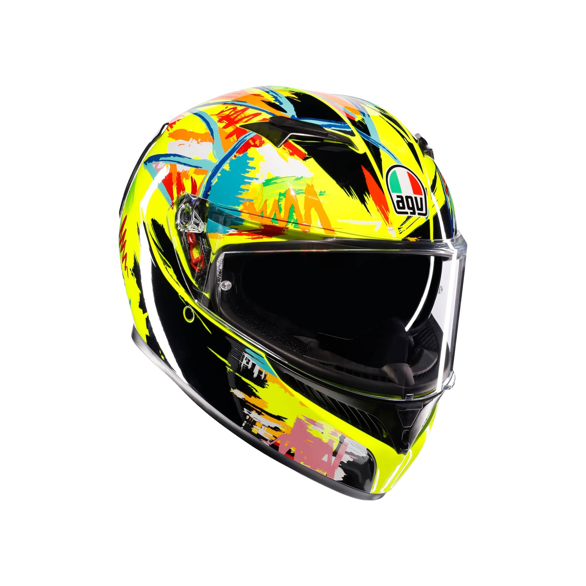 【公式】K3 AGV JIST MPLK Asian Fit 003-ROSSI WINTER TEST 2019 安心の保証付き バイク用 フルフェイスヘルメット AGV（エージーブイ）