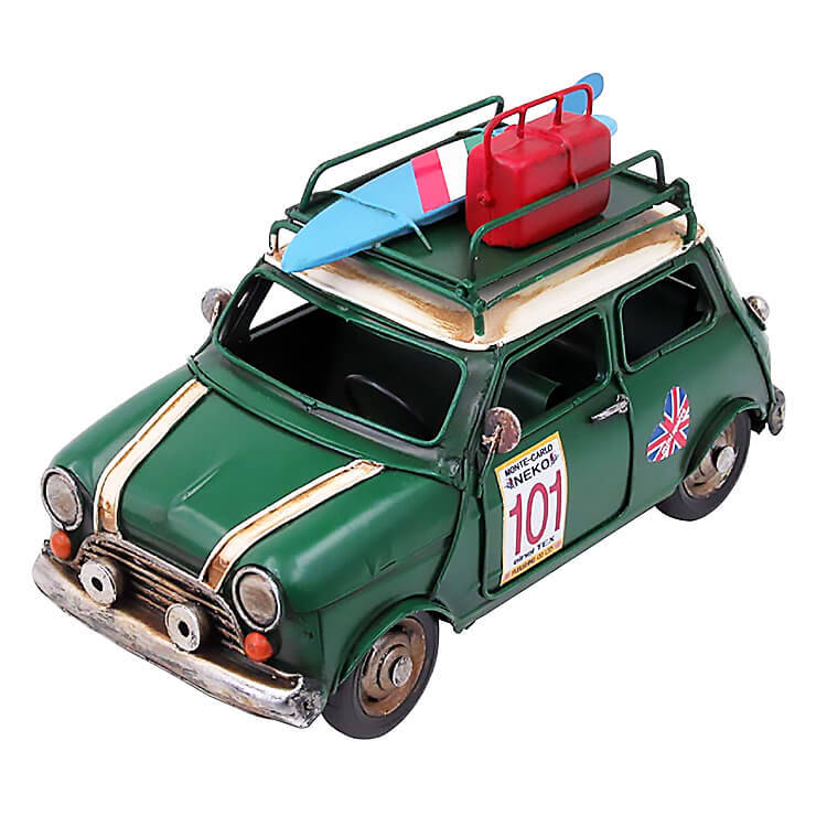 楽天市場 ブリキのおもちゃ 車 Car キャリアカー 置物 オブジェ 写真立て インテリア小物 レトロ アンティーク インスタ映え 送料無料 輸入家具 インテリア Euro House