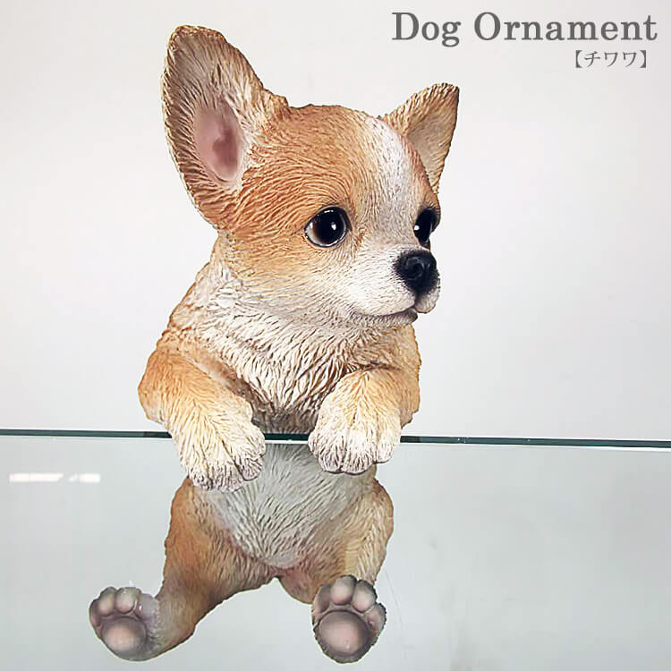 楽天市場】犬の置物 チワワ アニマル・ウォールフック ちわわ ワン