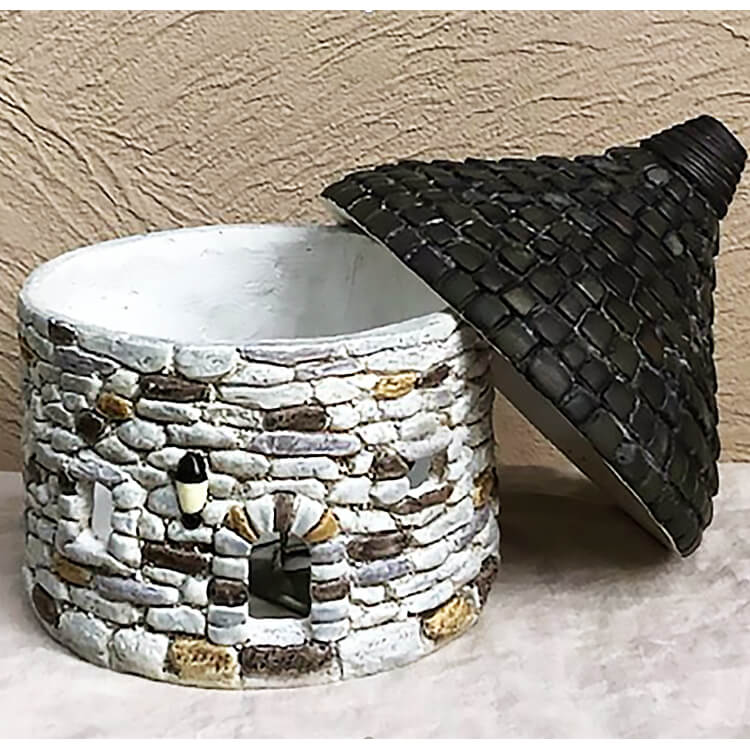 1日は11 Offクーポンでお得な日 蚊やり 蚊取り 家型 置物 陶器 庭 ガーデン オブジェ ディスプレイ インテリア 小物 プレゼント おうちの蚊やり 送料無料 Korkmazmauritius Com