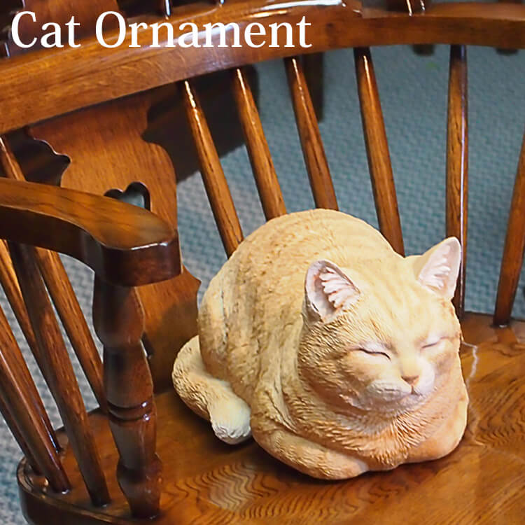 猫茶 うつぶせ茶トラ猫のマグネット(茶トラ猫): ステーショナリー