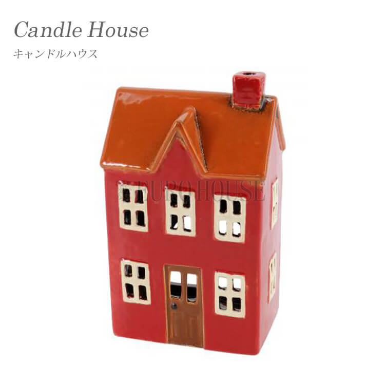 【楽天市場】18日は店内商品ポイント最大20倍【送料無料】 キャンドルハウス Candle House 陶器 ディスプレイ ガーデン 庭 雑貨