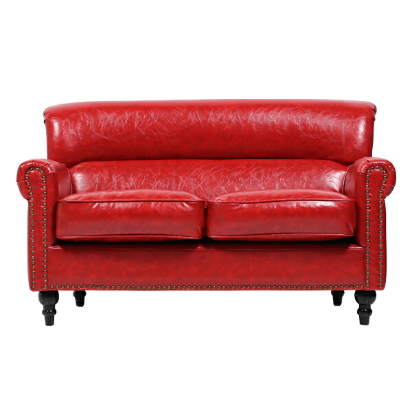 楽天市場】輸入家具 そふぁ ソファー デザイナーズ PUレザーアールデコ