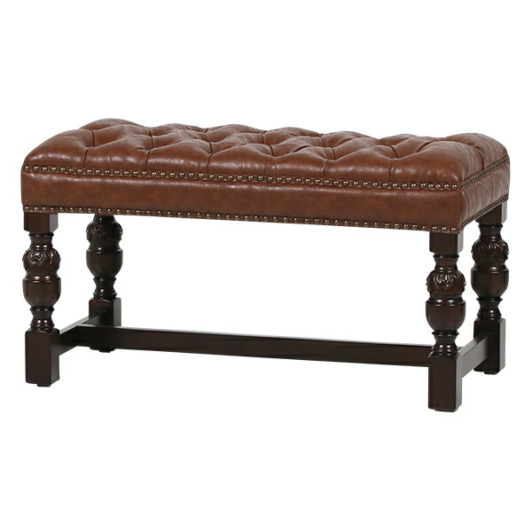 楽天市場】輸入家具 ダークブラウンPUレザーチェスターフィールド