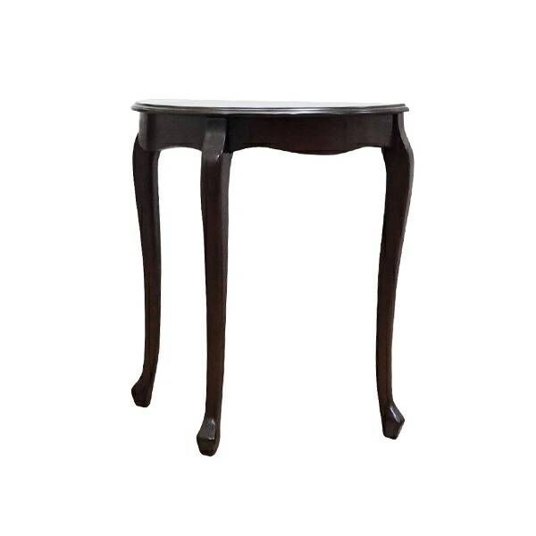 楽天市場】コンソール テーブル 猫足 75cm 丸 アンティーク調