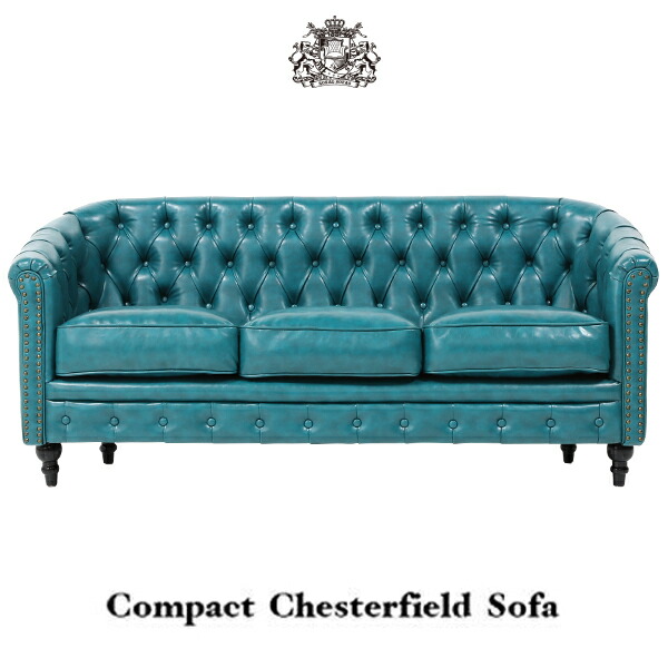 楽天市場】チェスターフィールド 3人掛けソファ リビングソファ 3P