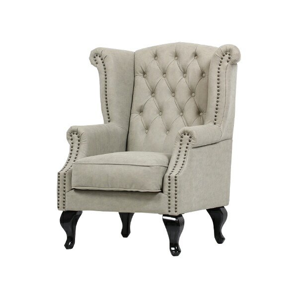 楽天市場】輸入家具 ウィングバックチェア 本革 ソファ チェスター