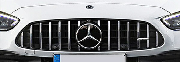 AMG C43 メルセデスベンツ Cクラス W206 S206 C206 A206 AMGライン取付可能 純正AMGパナメリカーナ グリル AMGエンブレム付