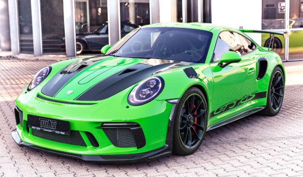 TECHART テックアート サイドスカートパネル カーボン ポルシェ　991.2　GT3　RS