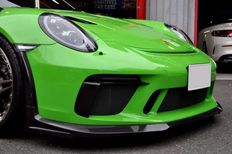 TECHART テックアート フロントスポイラー カーボン Carbon ポルシェ 991.2 GT3 RS |EUROパーツ 店
