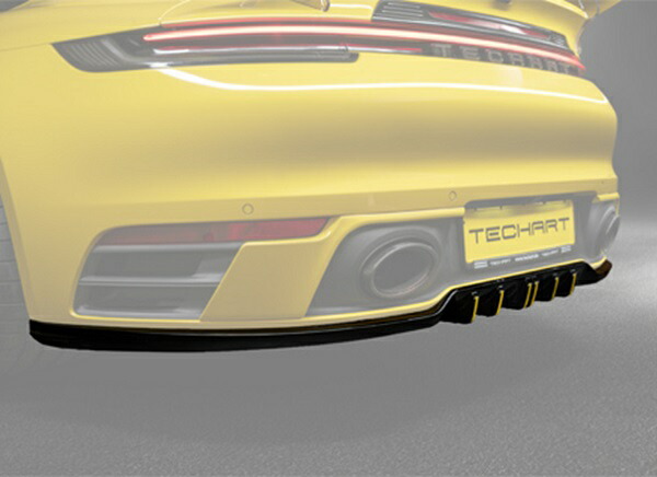 TECHART テックアート リアディフューザー PORSCHE ポルシェ 992 カレラ