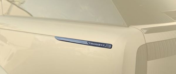 MANSORY マンソリー ロゴパネル Land Rover Range Rover ランドローバー レンジローバー 2022年～ エアロパーツ ボディーパーツ カスタム 外装