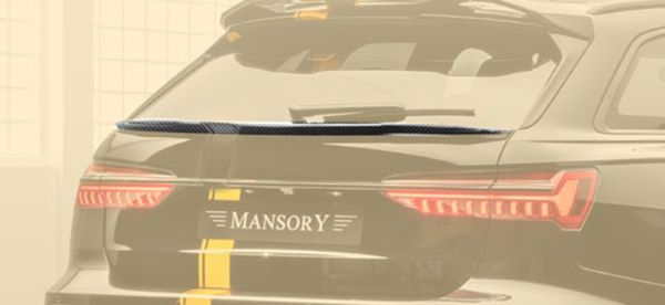 MANSORY マンソリー リアスポイラー カーボン Audi アウディ RS6 Avant アバント Type C8 エアロパーツ ボディーパーツ カスタム 外装
