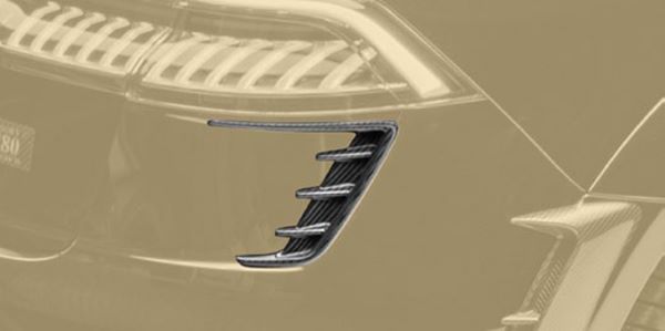 MANSORY マンソリー リアバンパースプリッター カーボン Audi アウディ RSQ8 エアロパーツ ボディーパーツ カスタム 外装