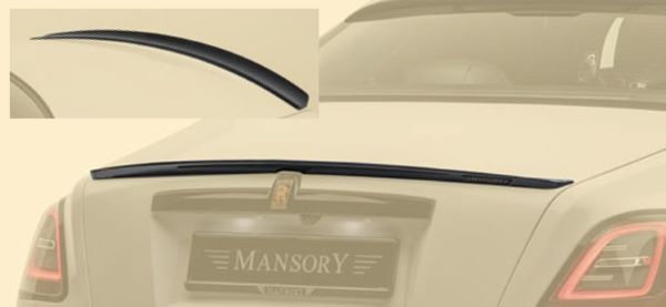 【 MANSORY マンソリー 】 リアスポイラー2 カーボン ロールスロイス ゴースト3 Rolls Royce Ghost3 428,120円