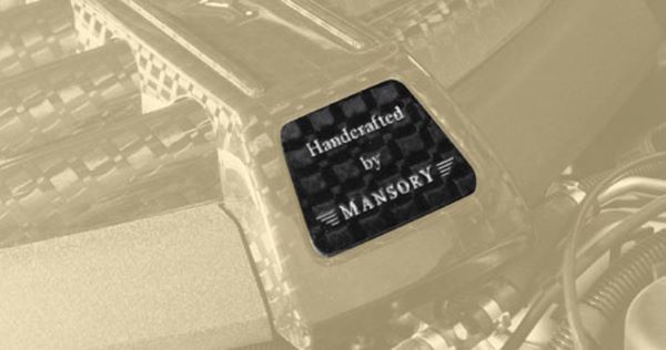 【 MANSORY マンソリー 】 エンジンオーナメント カーボン ロールスロイス ゴースト3 Rolls Royce Ghost3