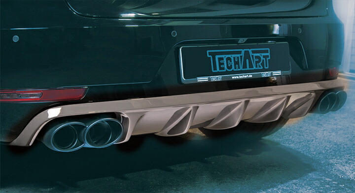 TECHART テックアート リアディフューザー 95B Macan ポルシェ マカン |EUROパーツ 店