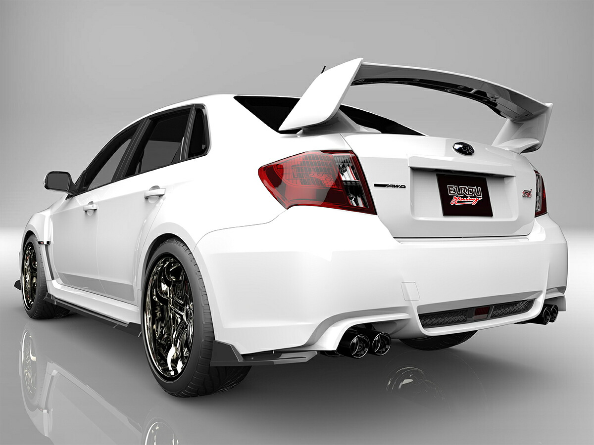 楽天市場】インプレッサセダン GV系 リアトランクスポイラーWRX STi 