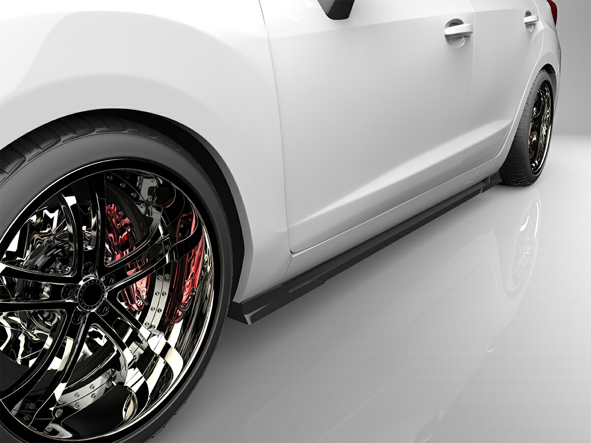 キ*ィ様 サイドスカート stiスポイラー付き インプレッサスポーツ GP ケンスタイル インプレッサ スポーツ GP2/GP3/GP6/GP7 (H23.12