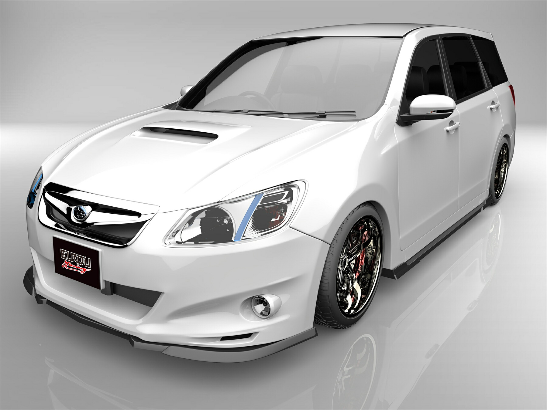 国産エアロパーツ 引受ける随員 New Model Eurouエクシーガフロントアンダースポイラー 見解歩み 2デテールキット エアロパーツ Pasadenasportsnow Com
