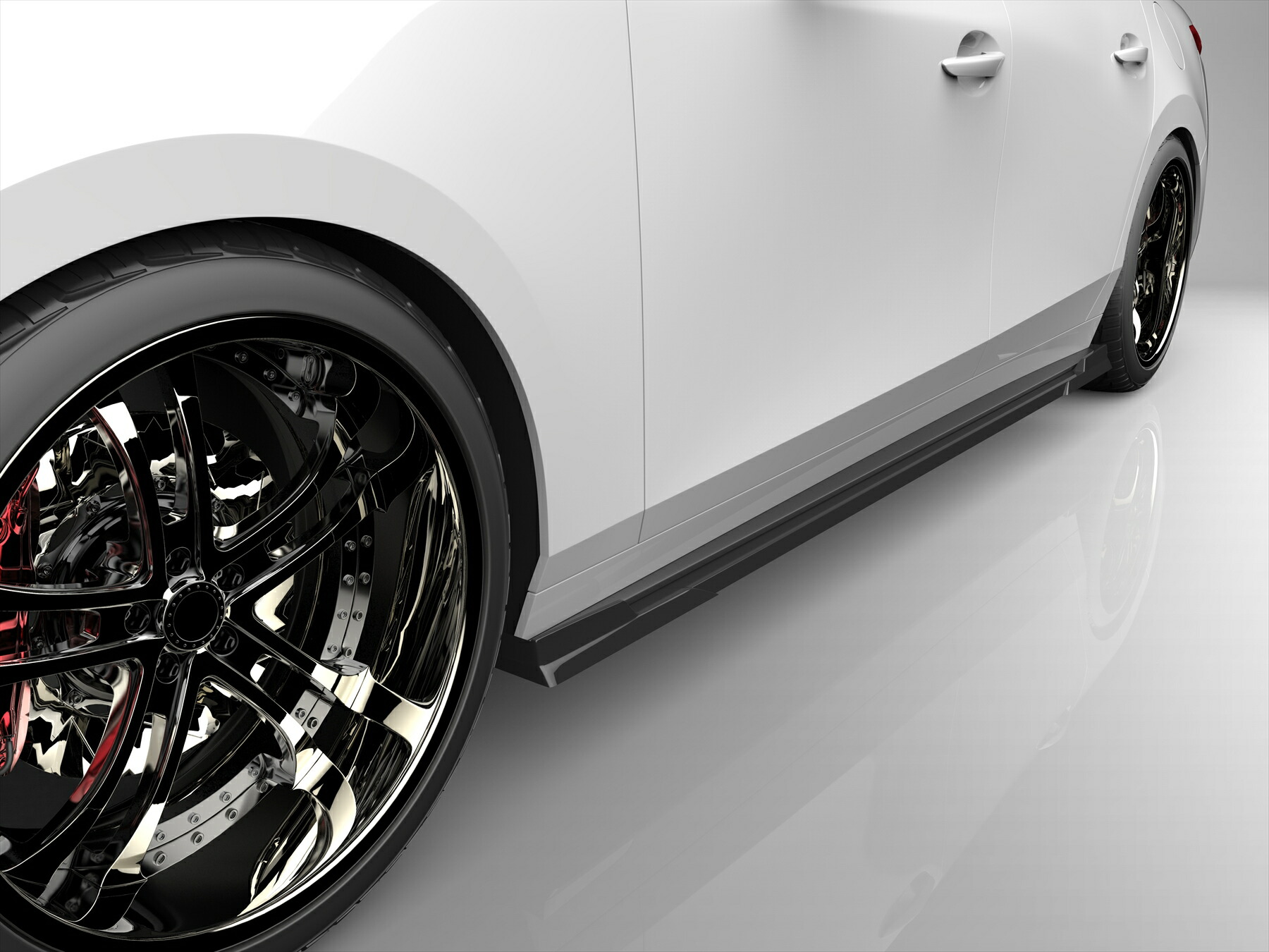 ■国産エアロパーツ!保証付き!!NEW MODEL/EUROUMAZDA3 セダン BP8P BPFP BPEPサイドステップ エアロパーツ|EUROU店