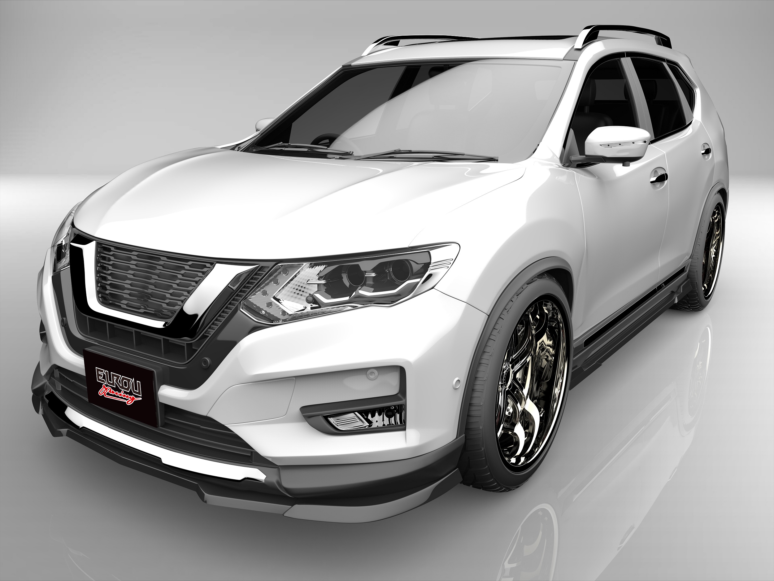 楽天市場】[日産 T32 エクストレイル 後期]ラヴライン フロントグリル