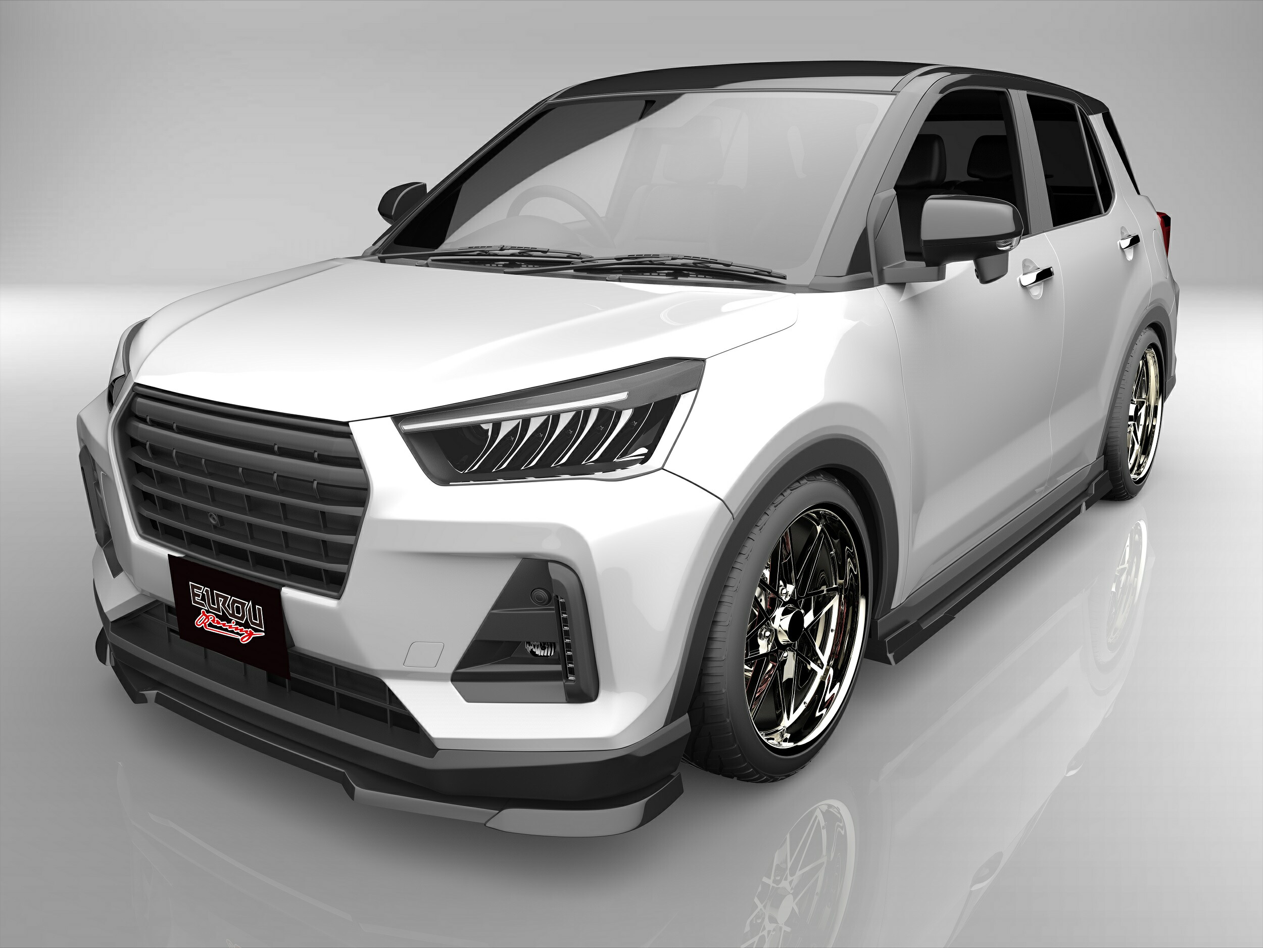 ⭐︎ダイハツロッキー　A210S フロントバンパー　純正ロアスカート付き　ライズ⭐︎ aitt001.jpg