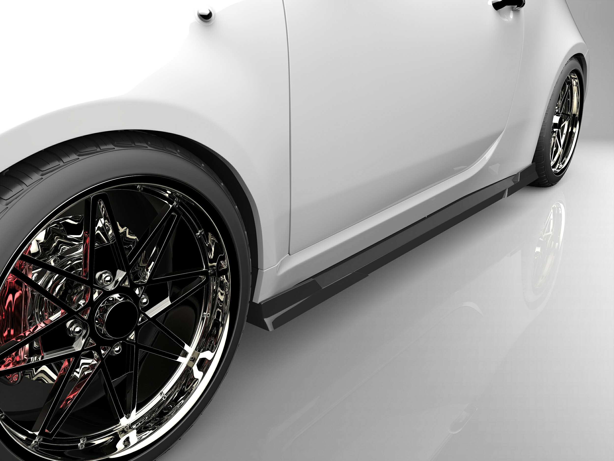 楽天市場】サイドスカート FIAT500 Ino la Design 受注生産 ASSO 