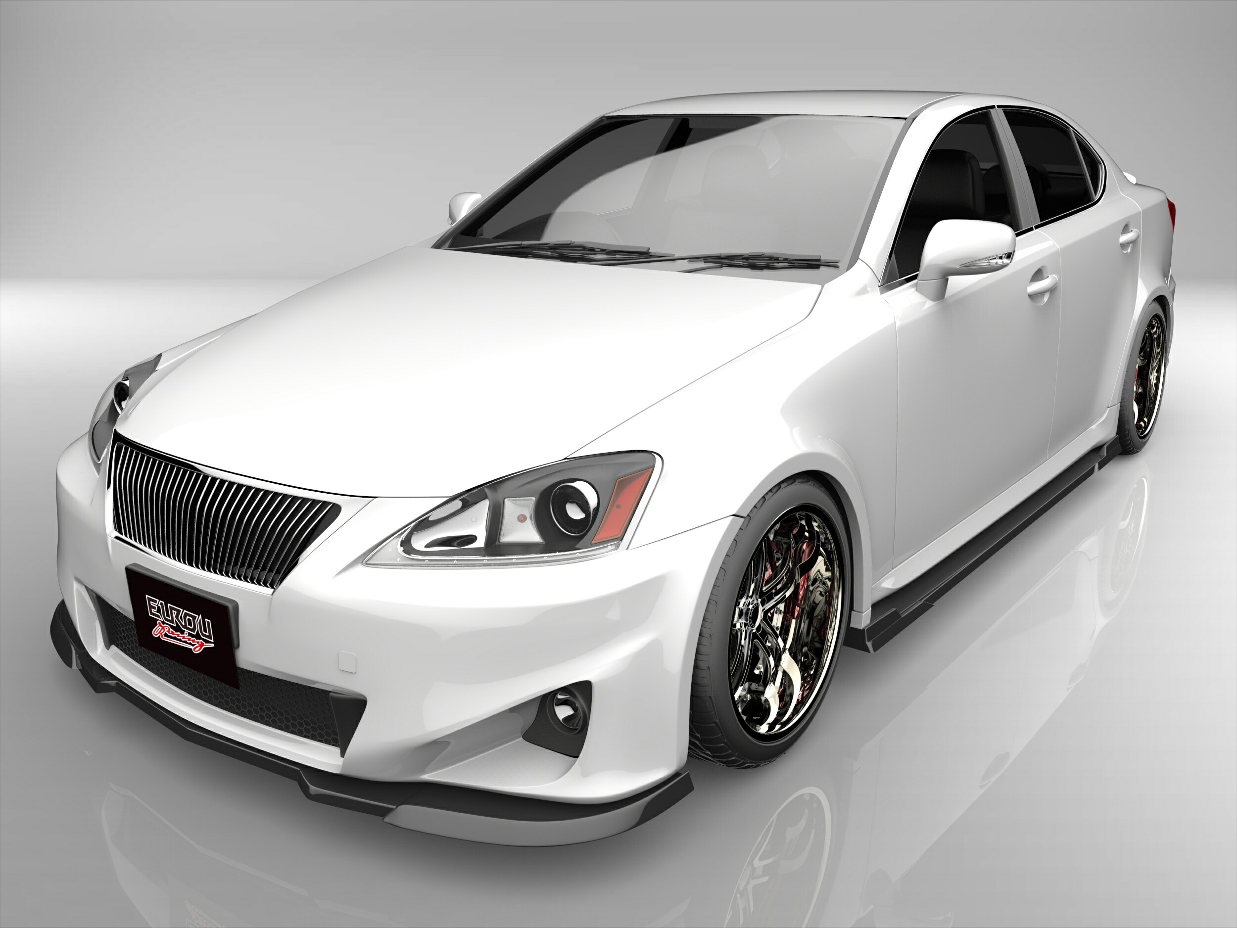 楽天市場】LEXUS IS250/350 GSE20/21 後期 純VIP GT フロントバンパー