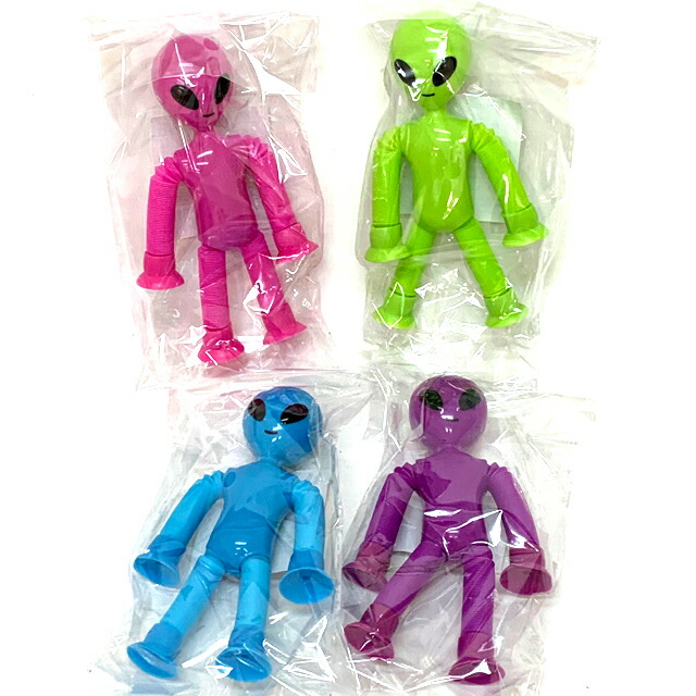 楽天市場】くねくね エイリアン フィギュア 2体セット 高さ10.5cm