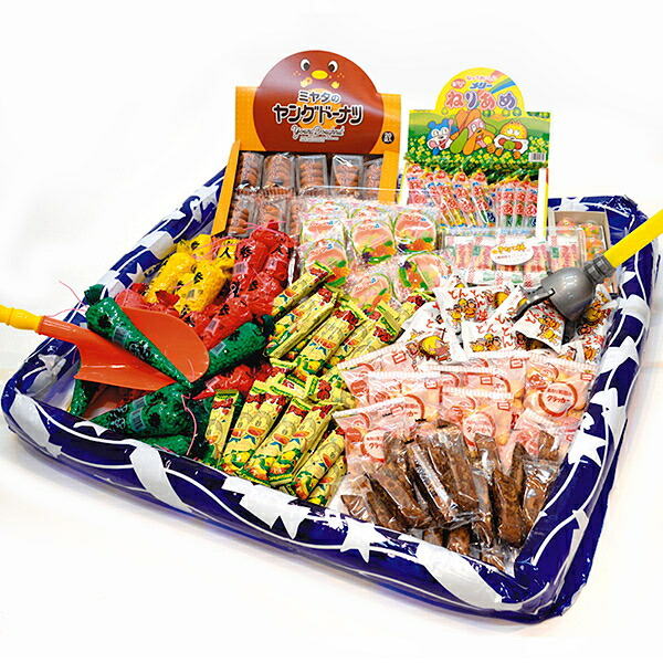 昔懐かしい駄菓子すくいどり＆つかみどり　(100名様用)｜販促イベント屋