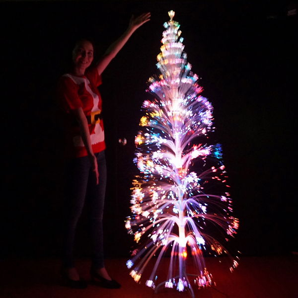 クリスマス 装飾　クリスタルファイバーツリー　H180cm｜販促イベント屋