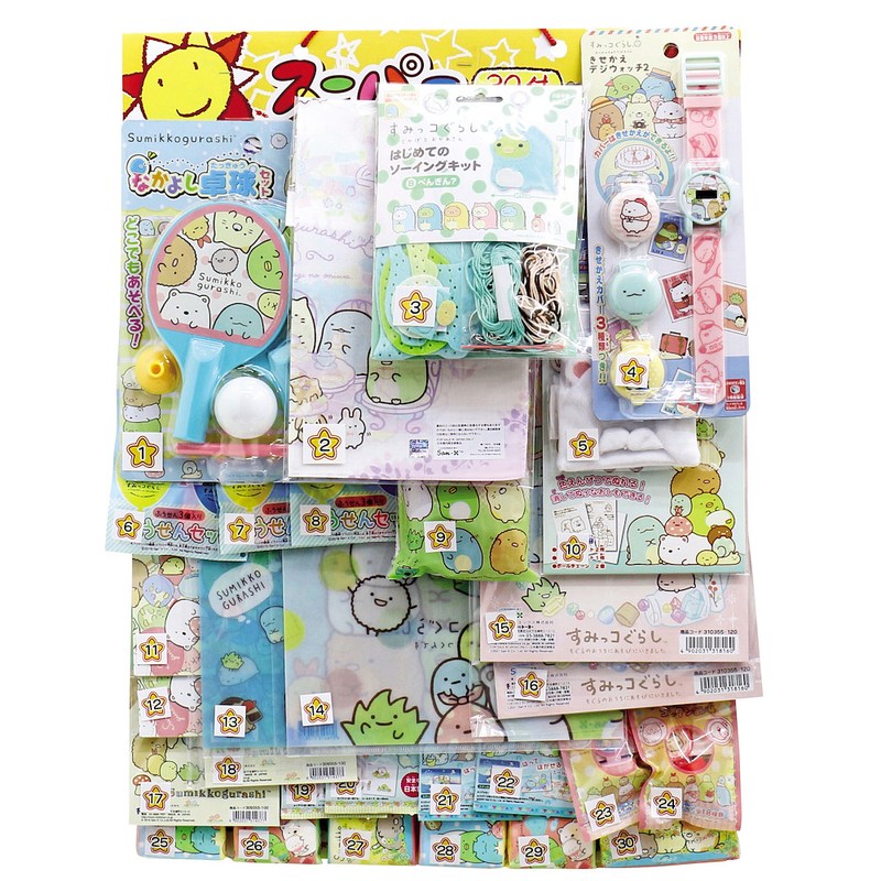 オールすみっコぐらしくじ引き抽選ボード（30名様用）