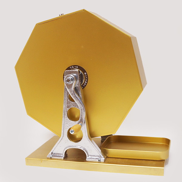 楽天市場】2500球用 高級 木製ガラポン抽選器 SHINKO製 国産 [金色受皿