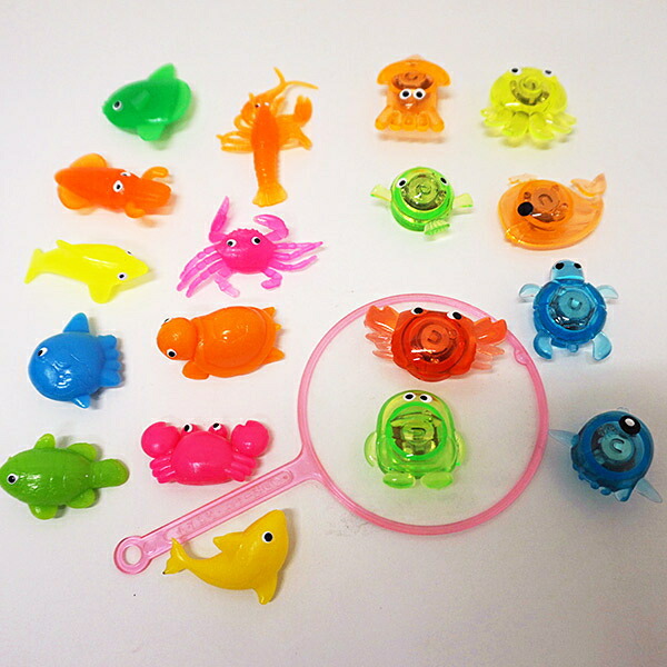 人気の海の生き物3種ぷかぷかおもちゃすくい　248個 / 縁日 景品 お祭り すくい イベント