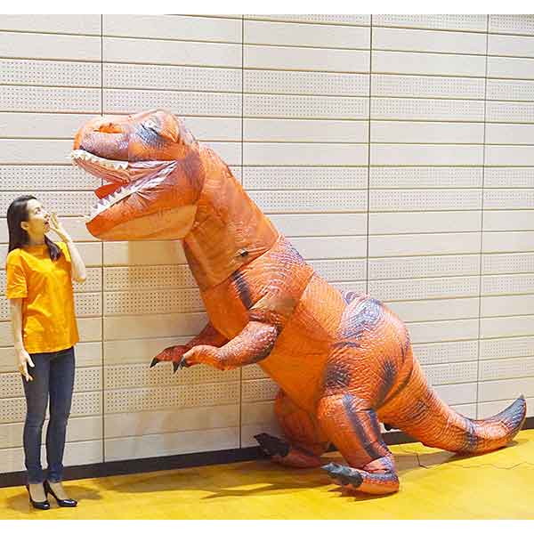 保存版 No ジャンボエアブロー 巨大恐竜ティラノサウルスｔ ｒｅｘ H250cm 装飾 飾り エアーブロウ ディスプレイ Pop 動画有 経典