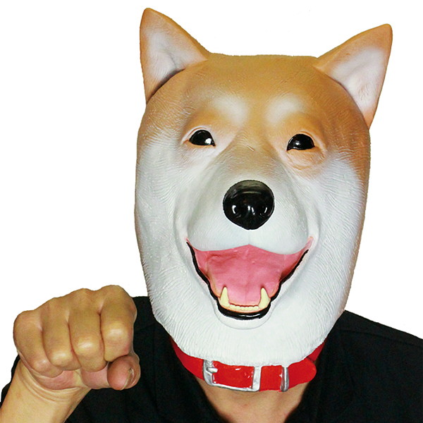 楽天市場 ラテックスかぶりもの 柴犬 干支 犬 戌 マスク 仮面 お面 販促イベント屋