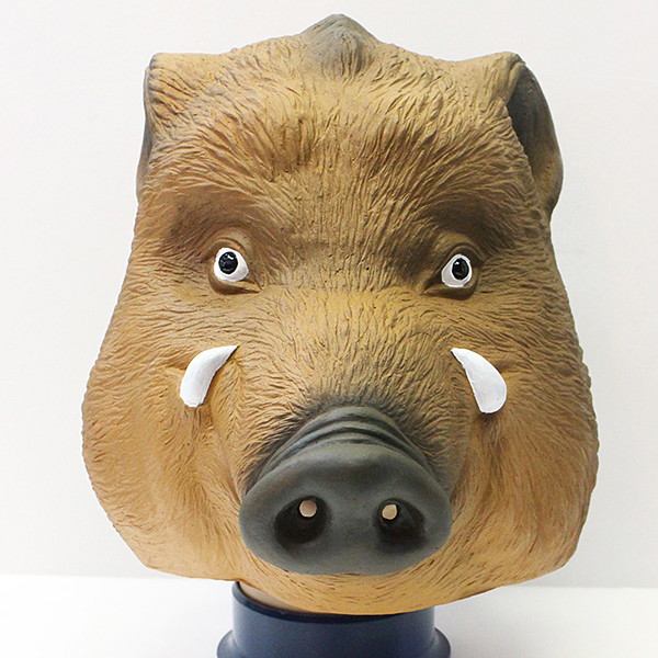 楽天市場 かぶりもの いのししマスク 干支 猪 亥 販促イベント屋