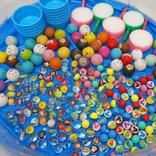 No 3 スーパーボール 縁日 お祭り すくい 動画有ホビー 景品 イベント ディズニーオールスター顔柄 マウス スーパーボール大会セット 2個 動画有 販促イベント屋
