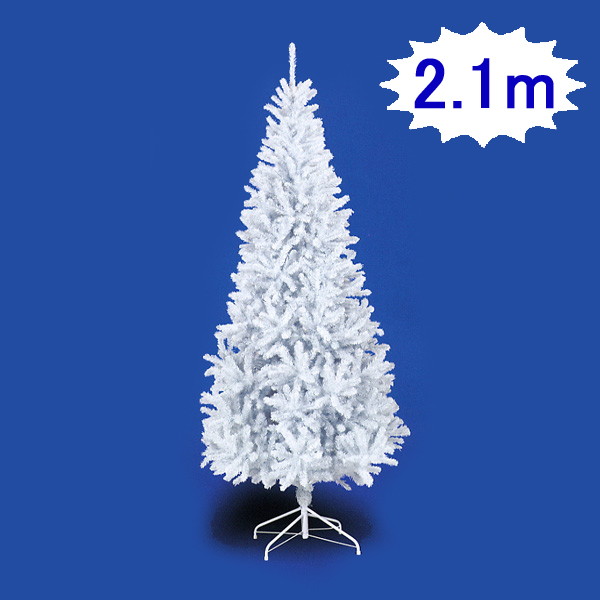 大きいツリー クリスマスツリー パーティー イベント用品 クリスマスツリー スリムホワイトツリー H210cm W100cm 3分割 販促イベント屋 ヌードツリー クリスマス No 3317 クリスマスツリー